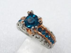 色石　指輪(16号)